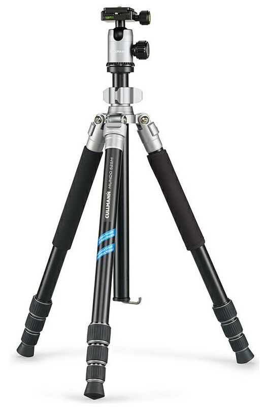 Cullmann Mundo 525M Silver 159.5cm 8kg Aluminium tripod tronožac aluminijski stativ s integriranim monopodom + kuglasta glava Ball Head (55461)