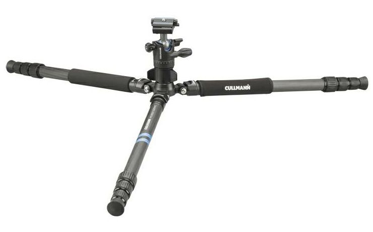 Cullmann Mundo 525MC OH2.5V Black 159cm 5kg Carbon tripod tronožac karbonski stativ s integriranim monopodom + kuglasta glava Ball Head (55469)