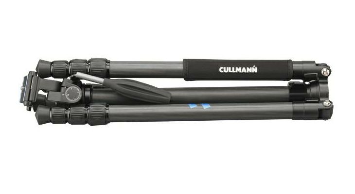 Cullmann Mundo 525MC OT35 Black 159cm 6kg Carbon tripod tronožac karbonski stativ s integriranim monopodom + 3-Way Head glava (55467)