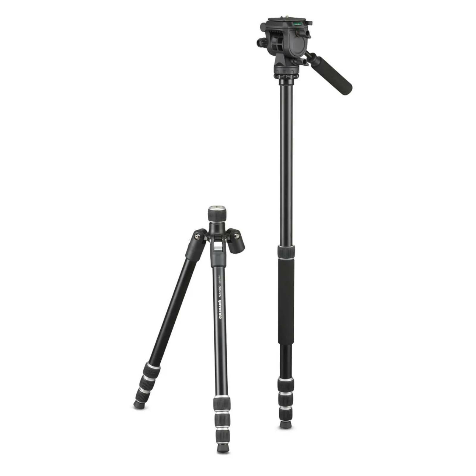 Cullmann Nando 560M RW15 Black-Silver tripod tronožac aluminijski stativ + fluidna video glava (52325)