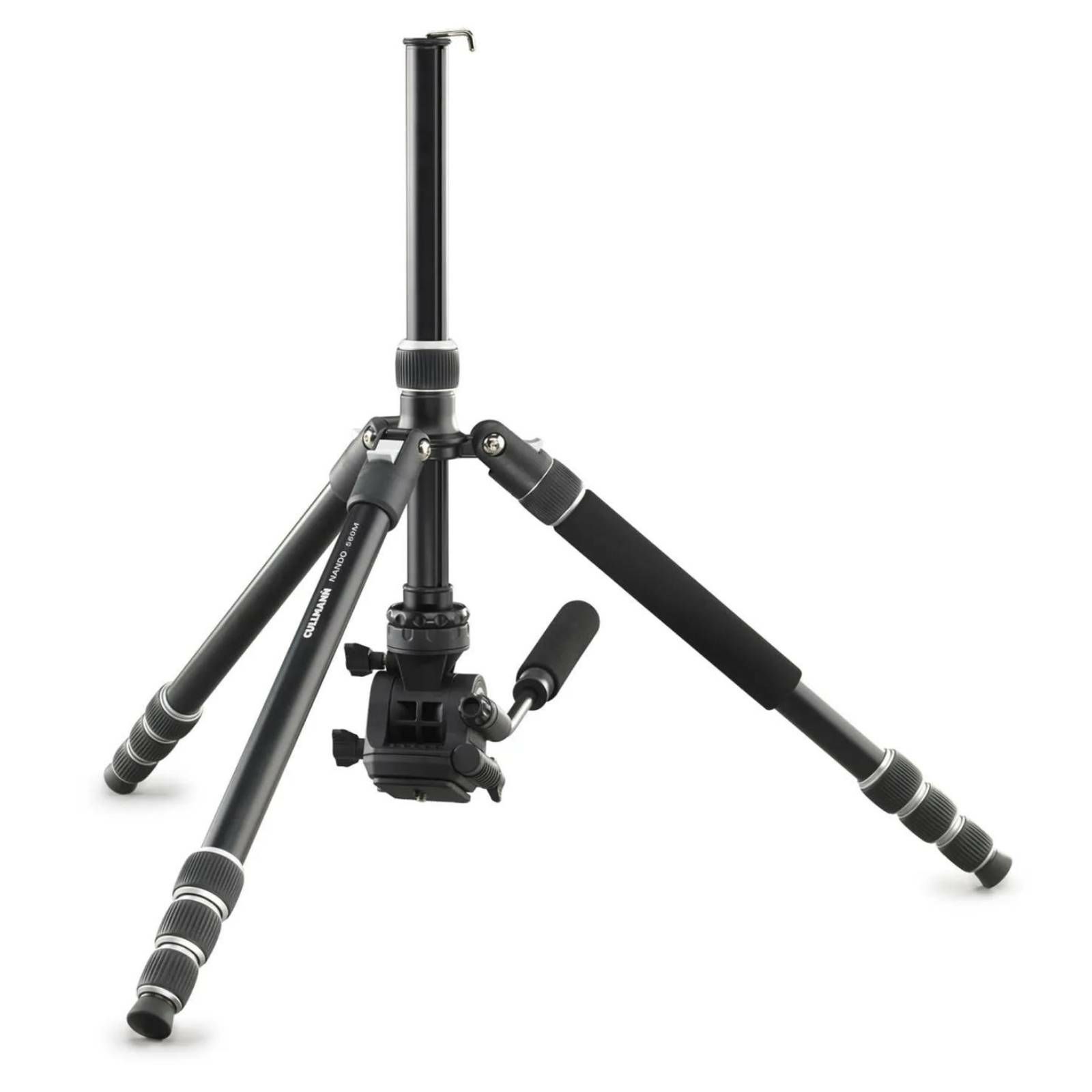 Cullmann Nando 560M RW15 Black-Silver tripod tronožac aluminijski stativ + fluidna video glava (52325)