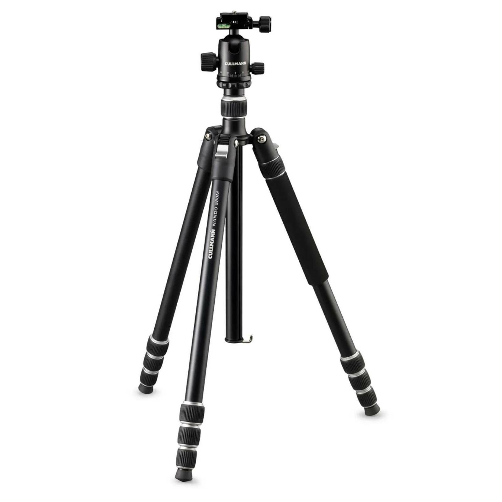 Cullmann Nando 580M RB8.5 Black-Silver tripod tronožac aluminijski stativ s integriranim monopodom + kuglasta glava Ball Head (52331)