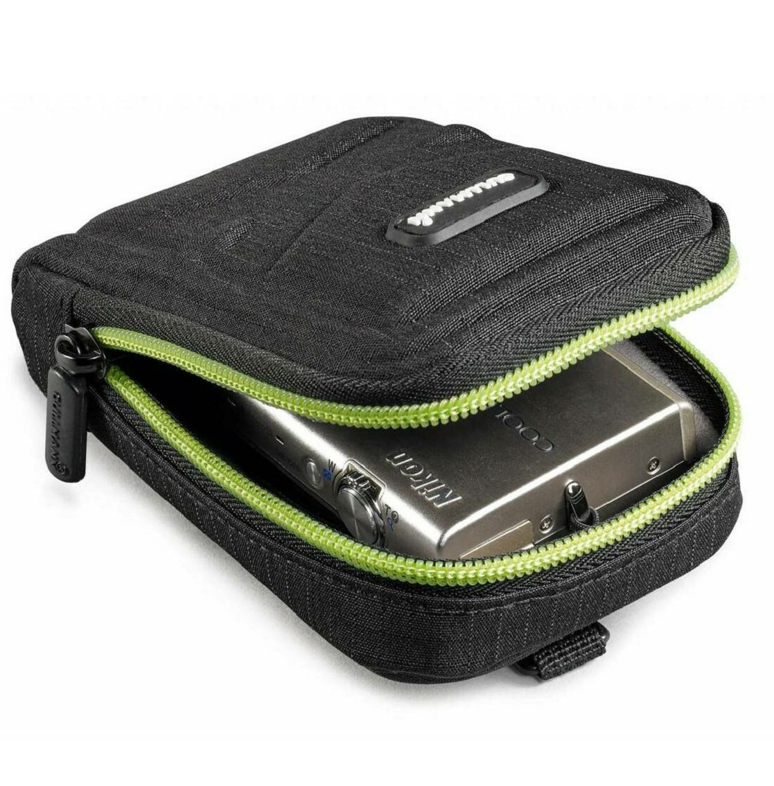 Cullmann Oslo Compact 200 Black/Limette crno-zelena torbica za kompaktni fotoaparat