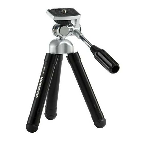 Cullmann Presto 59.5cm 1.5kg Aluminium tripod tronožac aluminijski stolni mini stativ + 3-Way Head glava (50010)