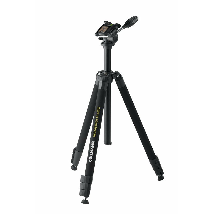 Cullmann Nanomax 480 RW20 178.5cm 4kg Aluminium Travel tripod tronožac aluminijski stativ + 3-Way Head glava (52481)