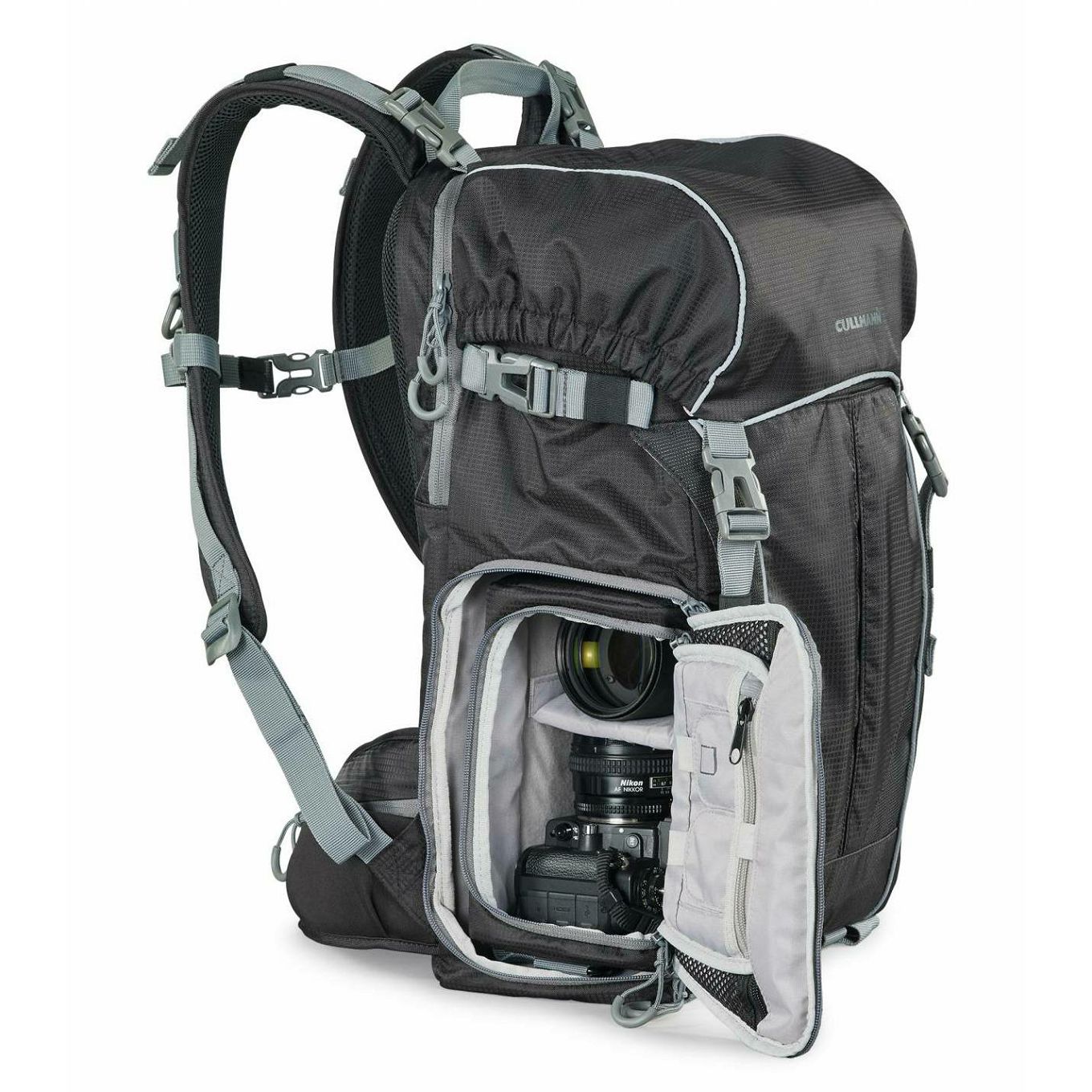 Cullmann Ultralight 2in1 Daypack 600+ Black crni ruksak za fotoaparat objektive i foto opremu Camera BackPack (99450)