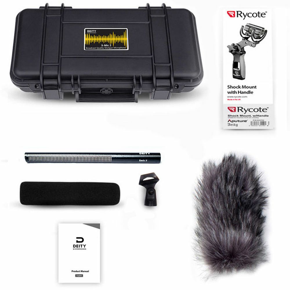 Deity S-Mic 2 Location Kit Shotgun condenser microphone kondenzatorski mikrofon