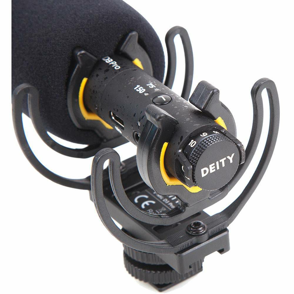 Deity V-Mic D3 Pro Supercardioid On-Camera Shotgun Microphone with Rycote Lyre Suspension