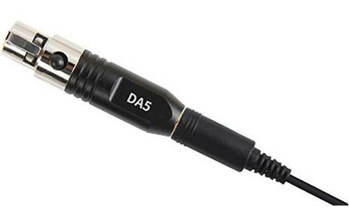 Deity W.Lav DA5 Bundle Omnidirectional Lavalier Microphone with Microdot to TA5F Adapter