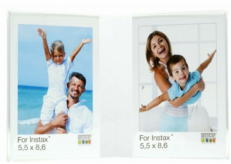 Deknudt S58RL2 H2V 2x5.5x8.6cm Resin Frame transparent plexi okvir za instax fotografije