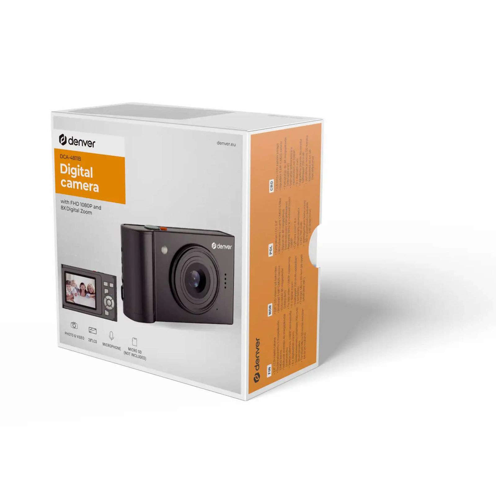 Denver DCA-4811 black pravi dječji digitalni fotoaparat