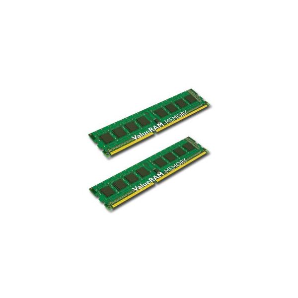 Desktop Memory Device KINGSTON ValueRAM DDR3 SDRAM Non-ECC (2x8GB,1333MHz(PC3-10600),Unbuffered) CL9, Retail