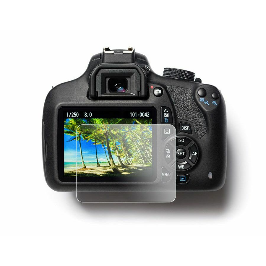 Discovered easyCover LCD Tempered Glass Screen protector zaštita ekrana za Canon EOS 80D, 6D II, 77D, 70D (GSPC80D)