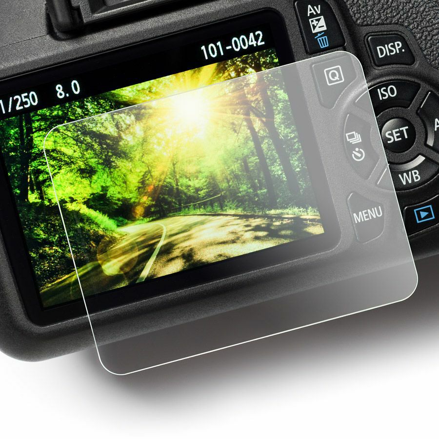 Discovered easyCover LCD Tempered Glass Screen protector zaštita ekrana za Canon EOS 80D, 6D II, 77D, 70D (GSPC80D)