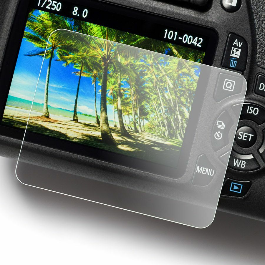 Discovered easyCover LCD Tempered Glass Screen protector zaštita ekrana za Nikon D3500, D3400, D3300, D3200 (GSPND3400)