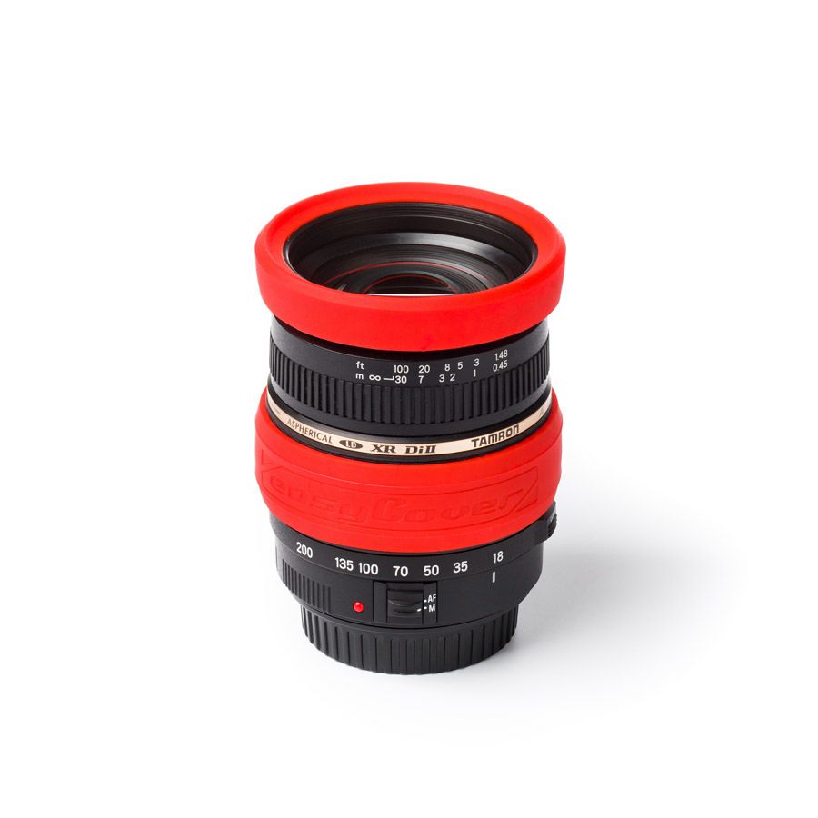 Discovered easyCover Lens Rims 52mm crveni zaštitni gumeni prsten za objektive (ECLR52R)