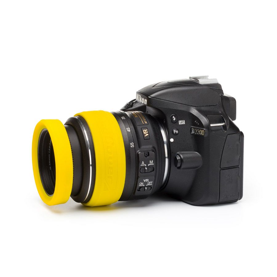 Discovered easyCover Lens Rims 58mm žuti zaštitni gumeni prsten za objektive (ECLR58Y)