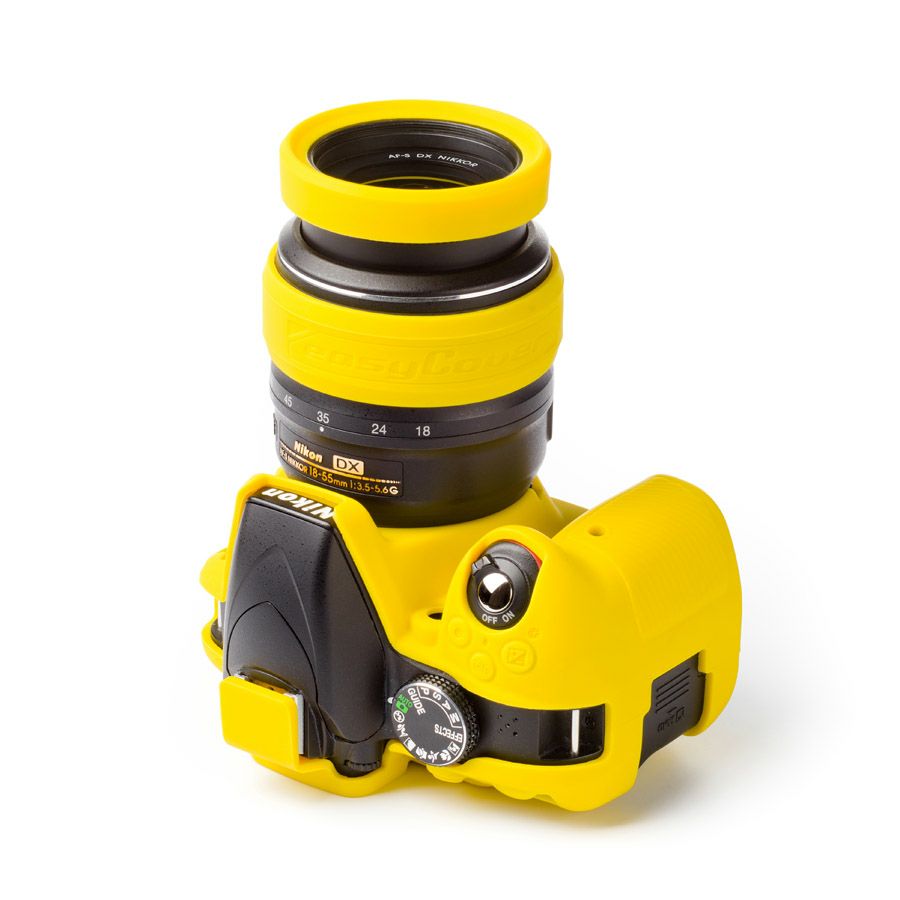 Discovered easyCover Lens Rims 62mm žuti zaštitni gumeni prsten za objektive (ECLR62Y)
