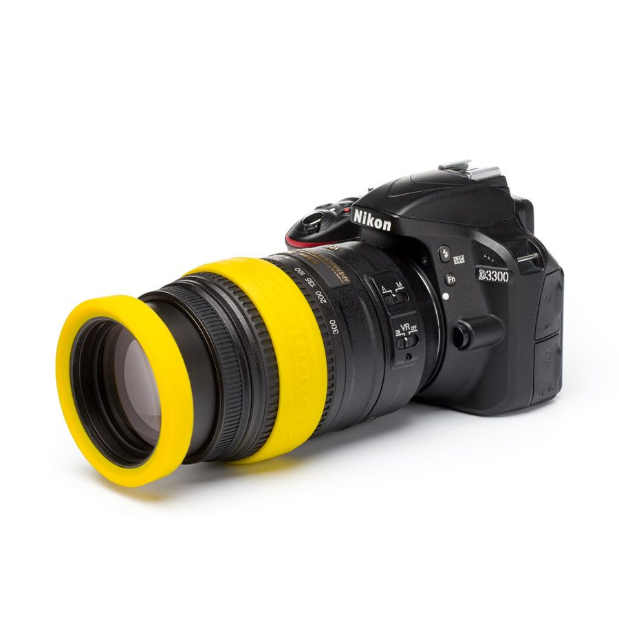 Discovered easyCover Lens Rims 67mm žuti zaštitni gumeni prsten za objektive (ECLR67Y)