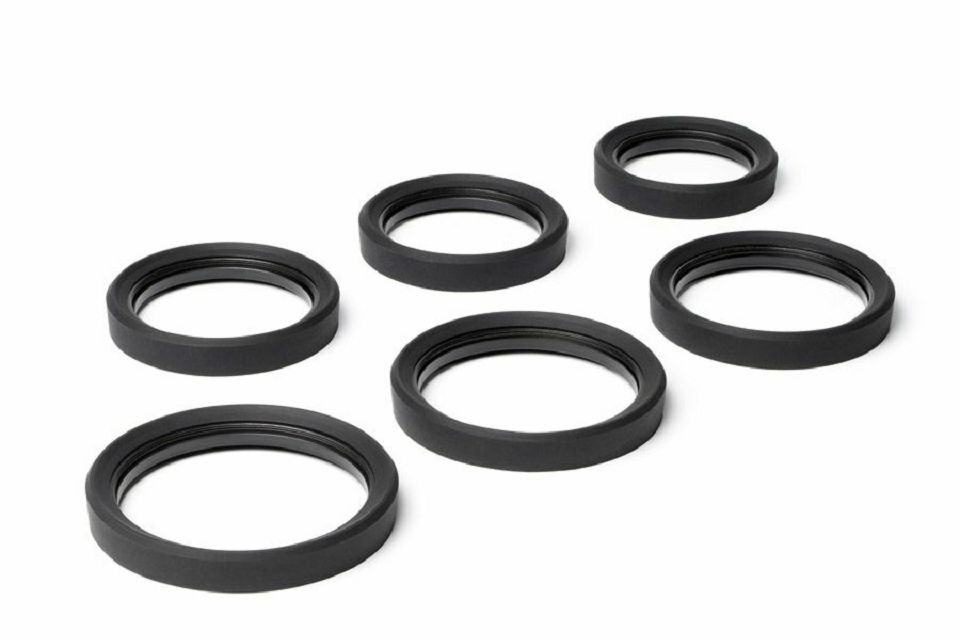 Discovered easyCover Lens rings in black crni fleksibilni zaštitni prsten za objektiv (One flexible size) (EC2LRB)