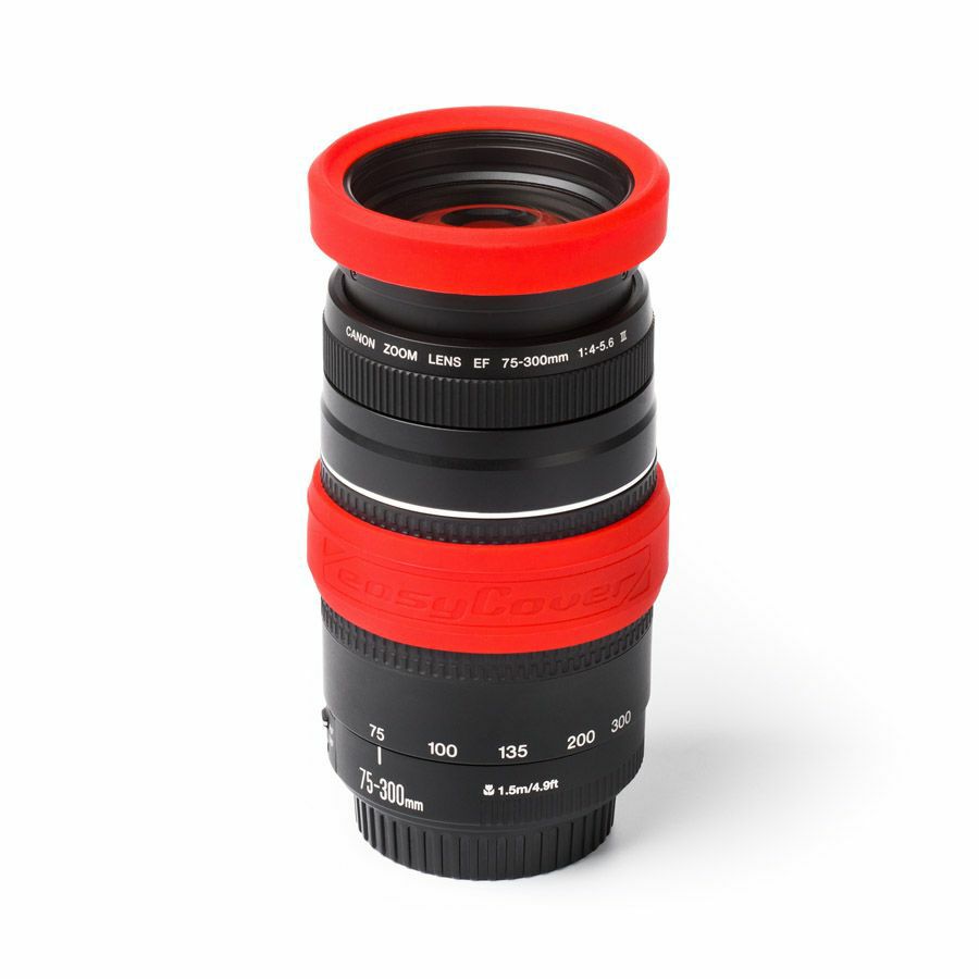 Discovered easyCover Lens rings in red crveni fleksibilni zaštitni prsten za objektiv (One flexible size) (EC2LRR)