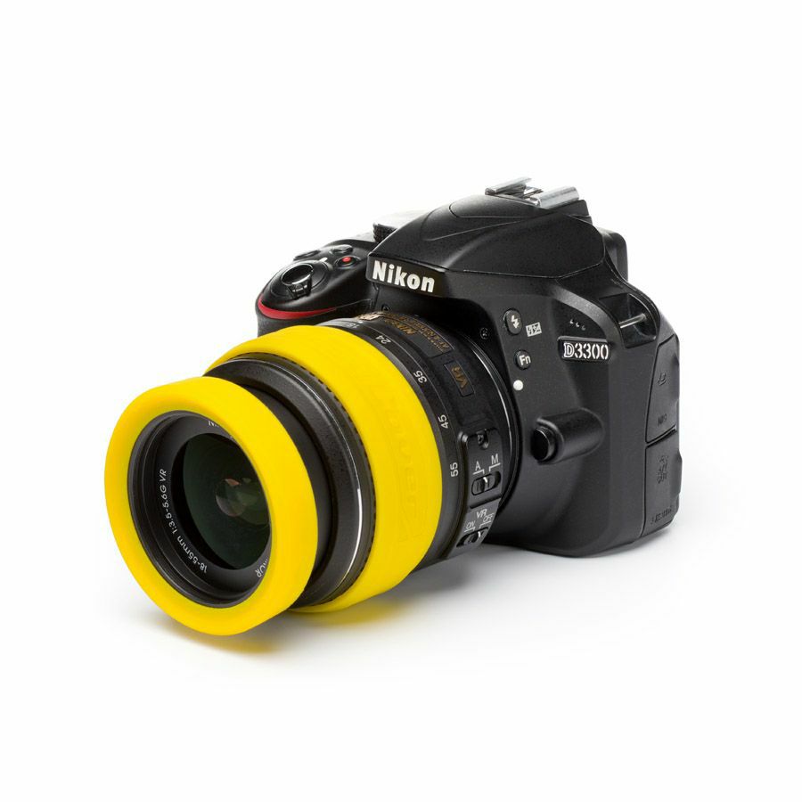 Discovered easyCover Lens rings in yellow žuti fleksibilni zaštitni prsten za objektiv (One flexible size) (EC2LRY)