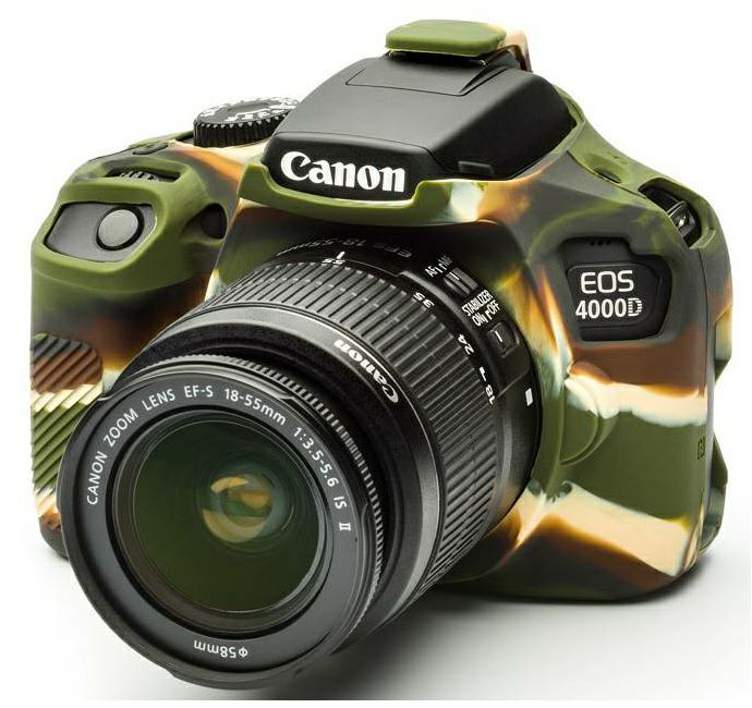 Discovered easyCover za Canon EOS 4000D Camouflage kamuflažno gumeno zaštitno kućište camera case (ECC4000DC)