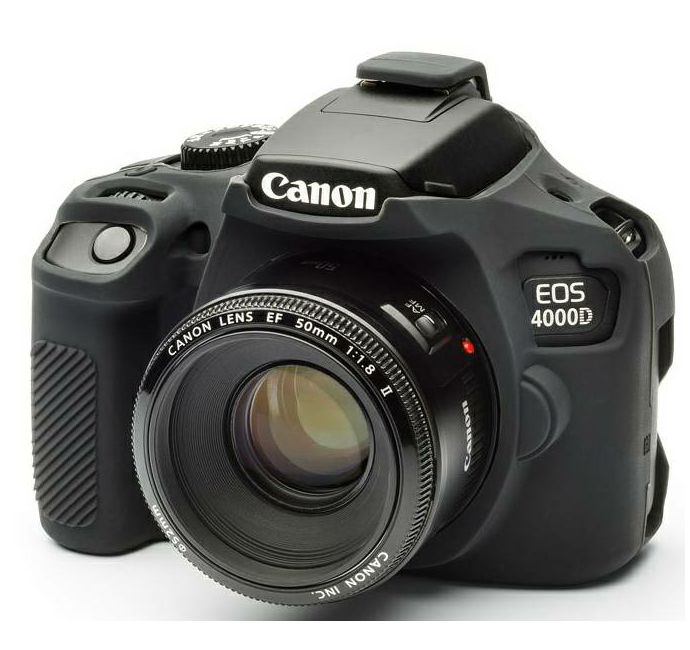 Discovered easyCover za Canon EOS 4000D Black crno gumeno zaštitno kućište camera case (ECC4000DC)