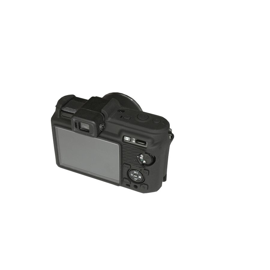 Discovered easyCover za Nikon 1 V1 Black crno gumeno zaštitno kućište camera case
