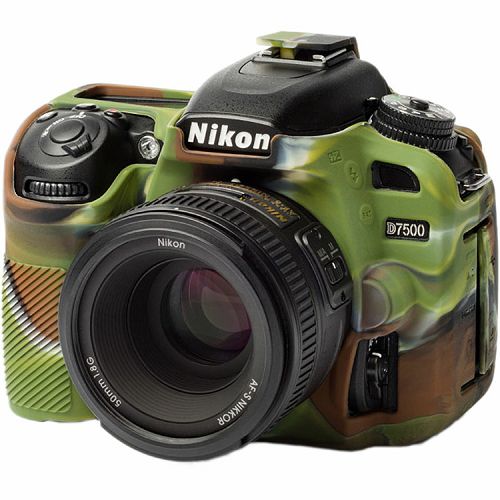 Discovered easyCover za Nikon D7500 Camouflage kamuflažno gumeno zaštitno kućište camera case (ECND7500C)
