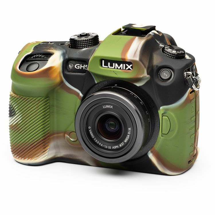 Discovered easyCover za Panasonic GH5 i GH5s Camouflage kamuflažno gumeno zaštitno kućište camera case (ECPGH5C)