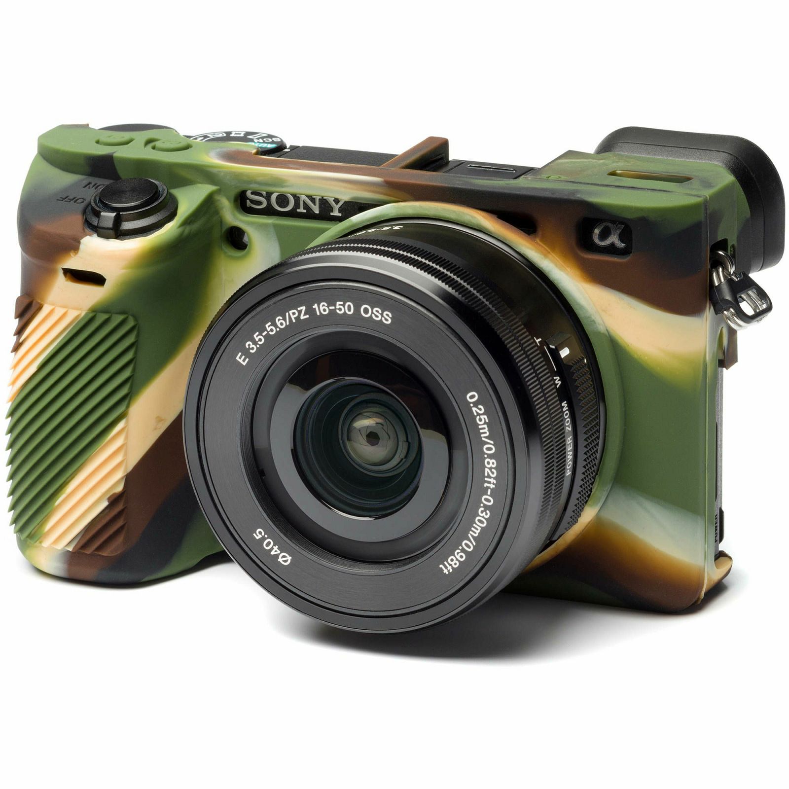 Discovered easyCover za Sony Alpha A6500 Camouflage kamuflažno gumeno zaštitno kućište camera case (ECSA6500C)