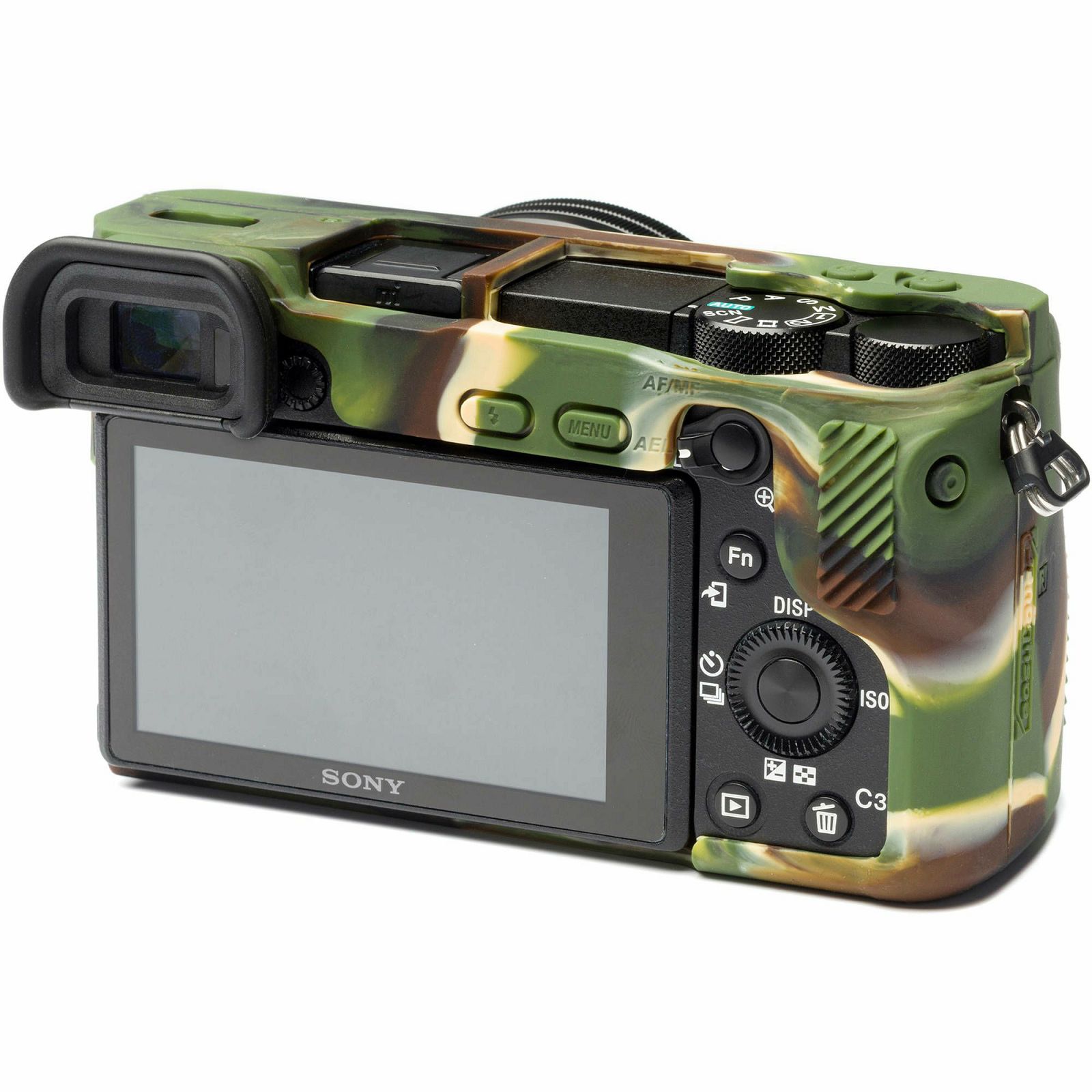 Discovered easyCover za Sony Alpha A6500 Camouflage kamuflažno gumeno zaštitno kućište camera case (ECSA6500C)