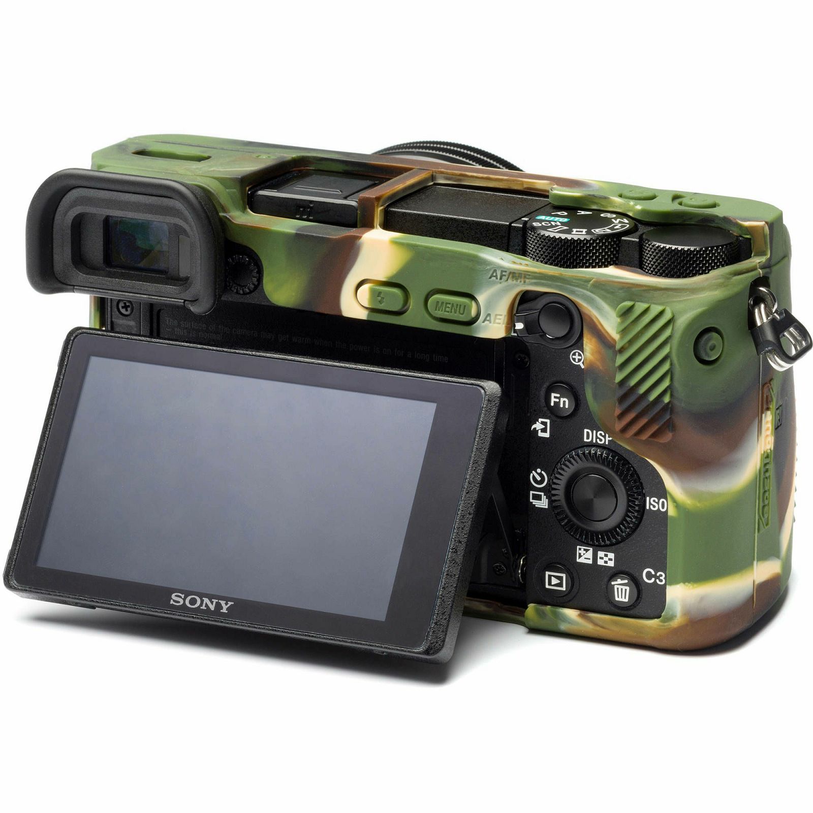 Discovered easyCover za Sony Alpha A6500 Camouflage kamuflažno gumeno zaštitno kućište camera case (ECSA6500C)