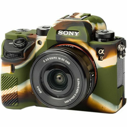 Discovered easyCover za Sony Alpha a7 III, a7R III, a9 Camouflage kamuflažno gumeno zaštitno kućište camera case (ECSA9C)