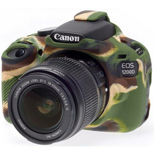 Discovered easyCover za Canon EOS 1200D Camouflage kamuflažno gumeno zaštitno kućište camera case (ECC1200DC)