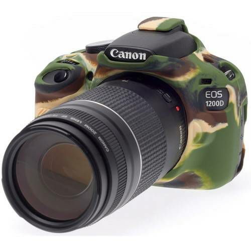 Discovered easyCover za Canon EOS 1200D Camouflage kamuflažno gumeno zaštitno kućište camera case (ECC1200DC)