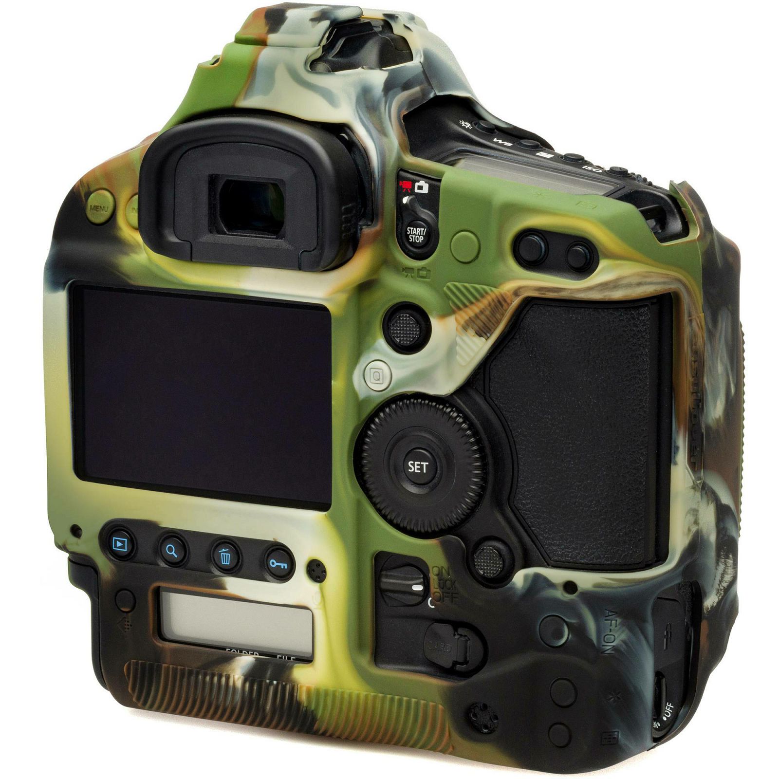Discovered easyCover za Canon EOS 1Dx Mark II Camouflage kamuflažno gumeno zaštitno kućište camera case (ECC1DX2C)