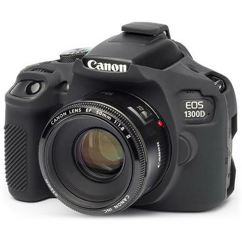 Discovered easyCover za Canon EOS 2000D i 1300D Black crno gumeno zaštitno kućište (ECC1300DB)