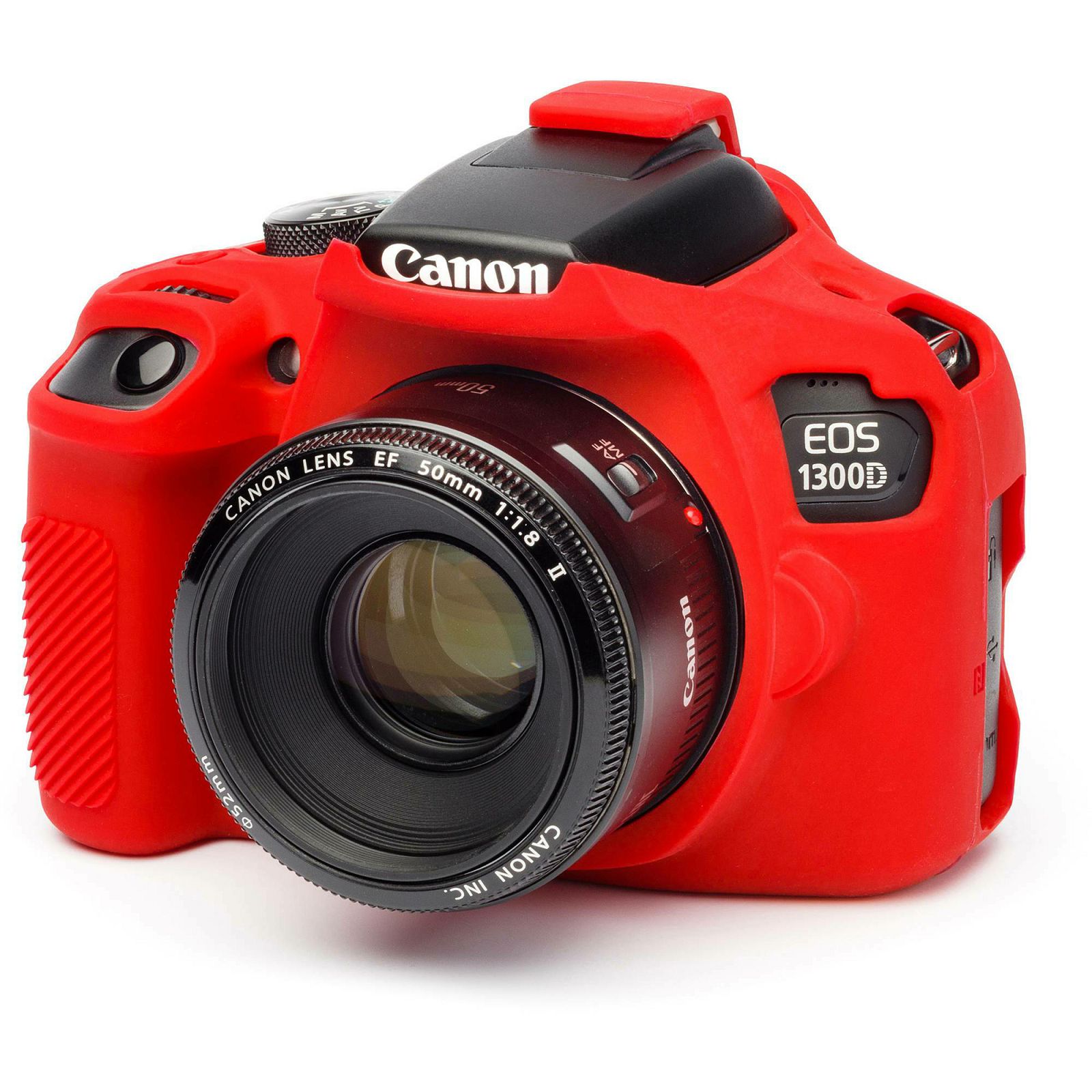 Discovered easyCover za Canon EOS 2000D i 1300D Red crveno gumeno zaštitno kućište (ECC1300DR)