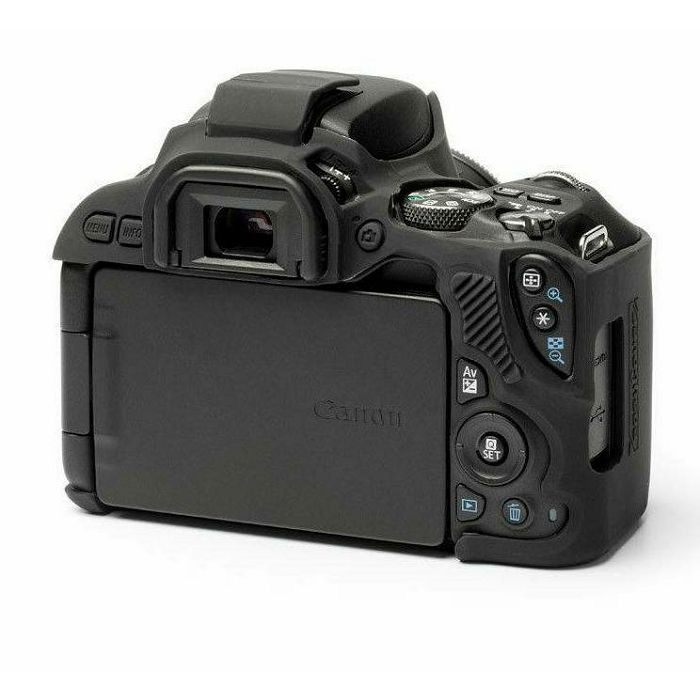 Discovered easyCover za Canon EOS 250D i 200D, SL3, SL2 Black crno gumeno zaštitno kućište camera case (ECC200DB)
