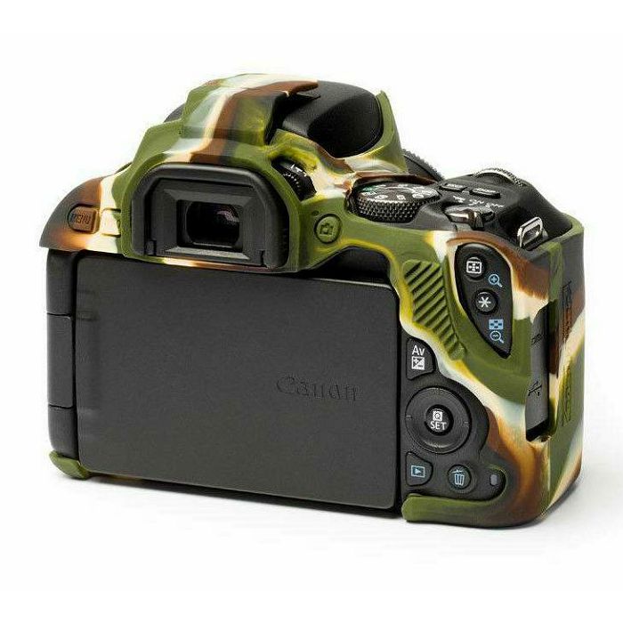 Discovered easyCover za Canon EOS 250D i 200D, SL3, SL2 Camouflage kamuflažno gumeno zaštitno kućište camera case (ECC200DC)