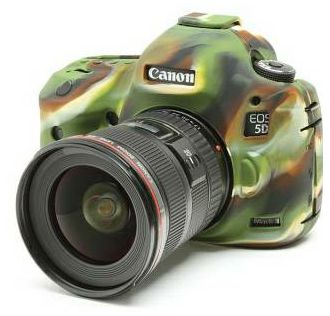 Discovered easyCover za Canon EOS 5D III 5DsR 5Ds Camouflage kamuflažno gumeno zaštitno kućište camera case (ECC5D3C)