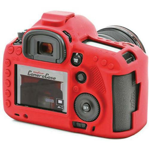 Discovered easyCover za Canon EOS 5D III 5DsR 5Ds crvena boja gumeno zaštitno kućište camera case (ECC5D3R)