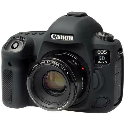 Discovered easyCover za Canon EOS 5D Mark IV Black gumeno zaštitno kućište camera case (ECC5D4B)