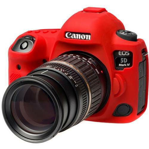 Discovered easyCover za Canon EOS 5D Mark IV Red gumeno zaštitno kućište camera case (ECC5D4R)