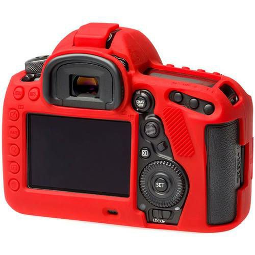 Discovered easyCover za Canon EOS 5D Mark IV Red gumeno zaštitno kućište camera case (ECC5D4R)