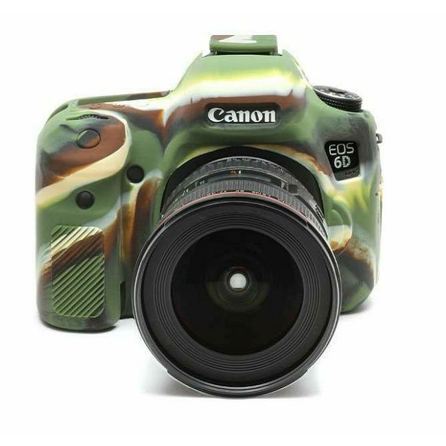 Discovered easyCover za Canon EOS 6D Camouflage kamuflažno gumeno zaštitno kućište camera case (ECC6DC)