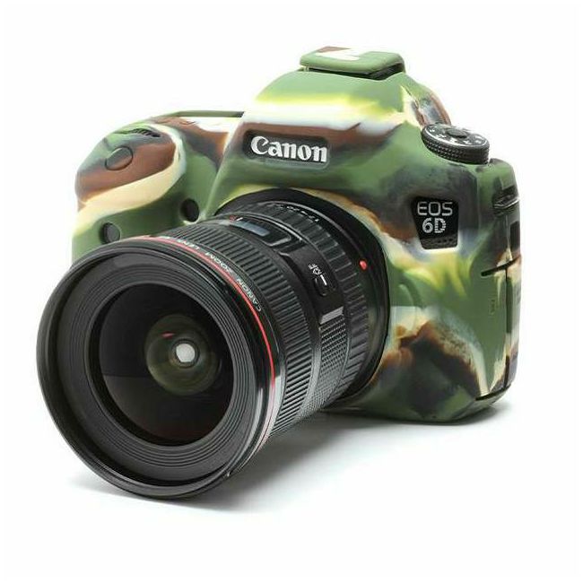 Discovered easyCover za Canon EOS 6D Camouflage kamuflažno gumeno zaštitno kućište camera case (ECC6DC)