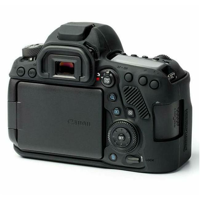 Discovered easyCover za Canon EOS 6D Mark II Black crno gumeno zaštitno kućište camera case (ECC6D2B)